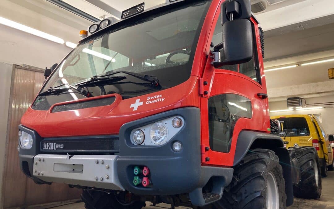 Ablieferung, Aebi TP420
