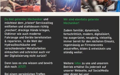 Suchst Du eine neue Herausforderung?